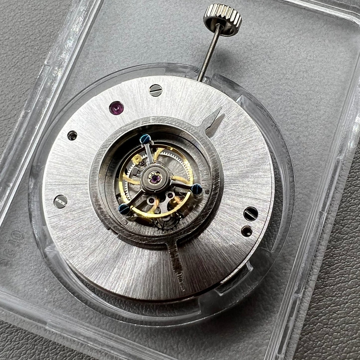 Hangzhou Tourbillon Automatik Uhrwerk 3JZ0E Mechanisch 2 Zeiger