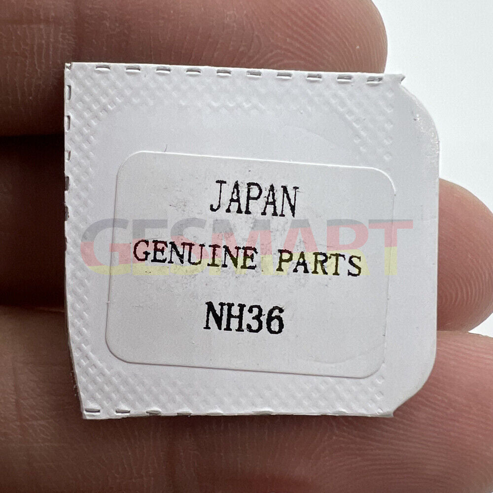 Balancier de montre en argent fabriqué au Japon avec attelle pour NH35 NH36