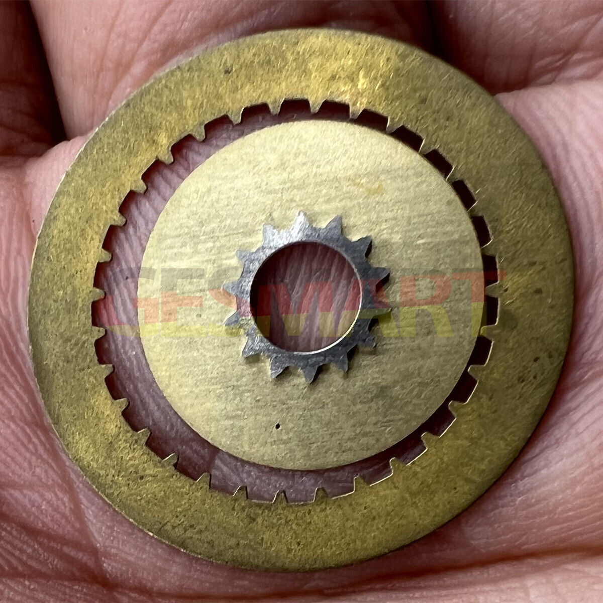 Pilot Black Date Disk and Week Wheel for China Made ETA 7750 Movement by Generic, precise watch replacement parts.