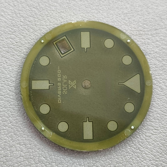 Green Diving Modified Datejust Green Luminous Watch Dial for VS42A Movement