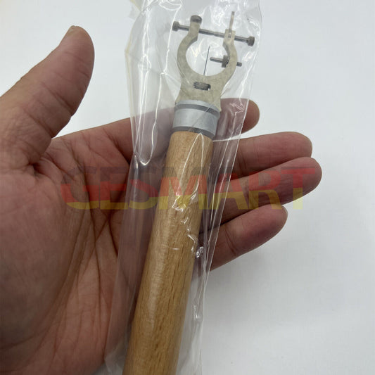 Bergeon 30548 truing caliper for precise watch hand alignment and adjustment.