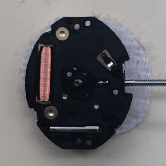 New Japan Made VC11E quartz watch movement with 3 hands for precise repair parts.