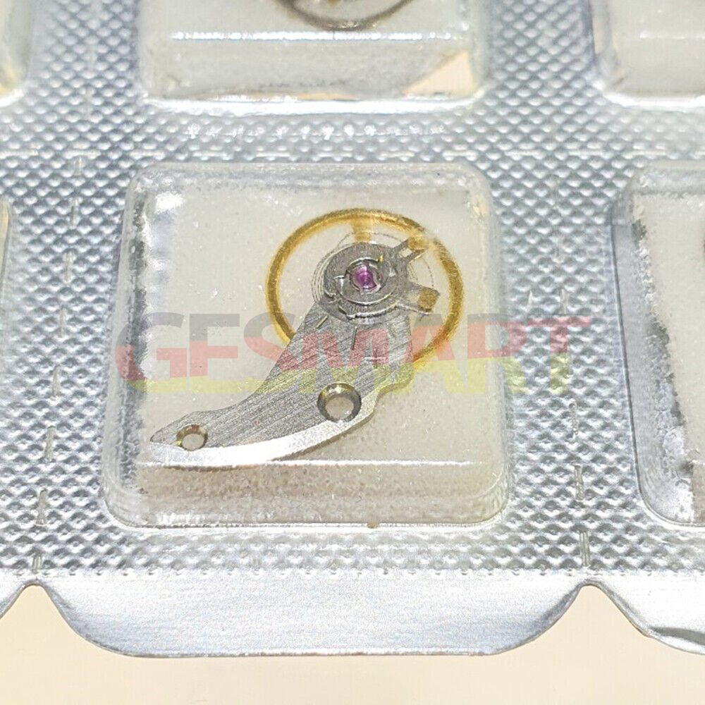 Japan Made golden watch balance wheel with splint, compatible with Miyota NH38 NH39 movements for precise timekeeping.