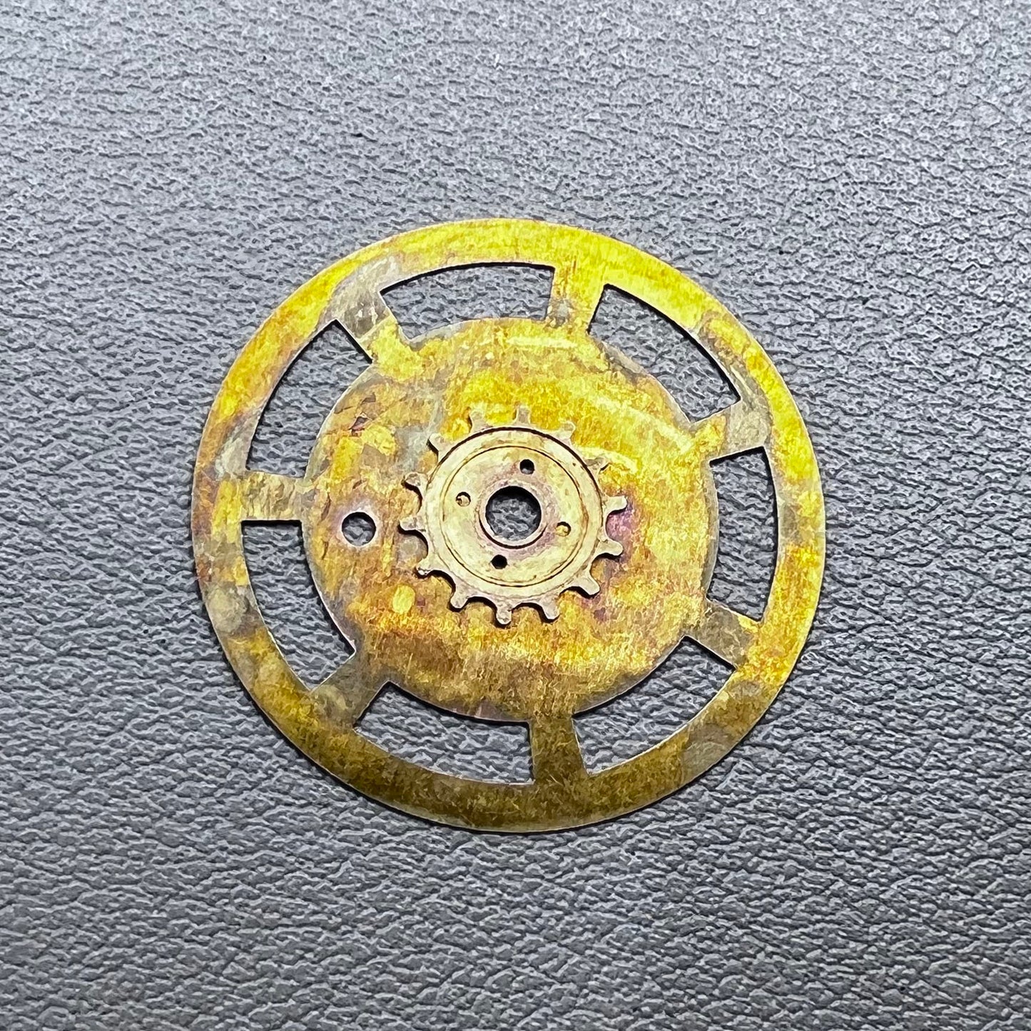 Golden English Week Disk Wheel Week Wheel Generic Fit for 2834 Movement