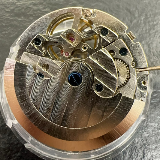 Shanghai LB20 watch with 6 hands, mechanical movement, moon phase at 12 o'clock, luxury design.