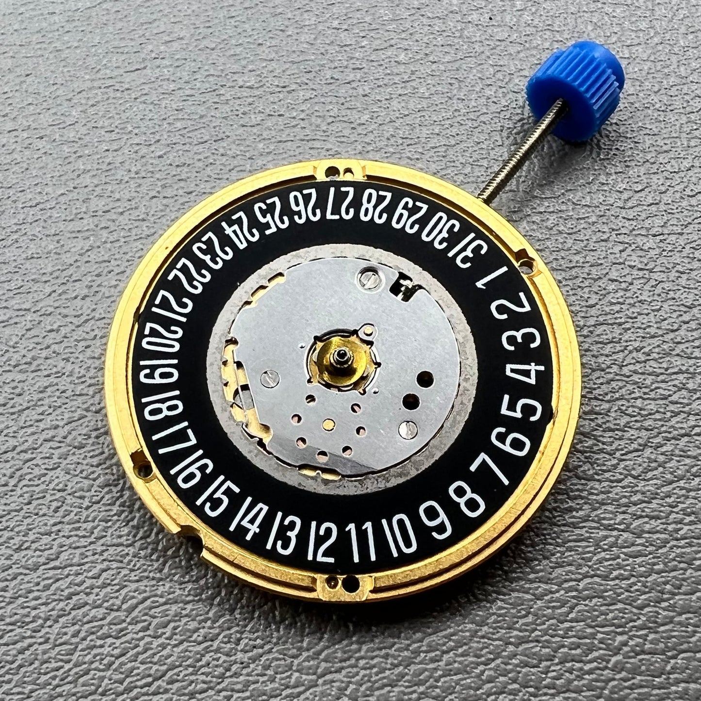 Swiss ETA F05.111 Watch Quartz Movement 2 Hands Date@6 Black Dial