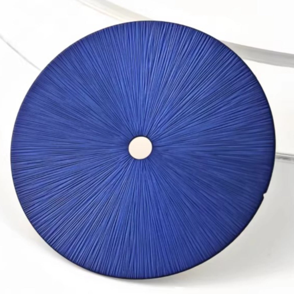 Dark blue 28.5mm modified solar radiation watch dial, fits China 2813 movement, stylish design.