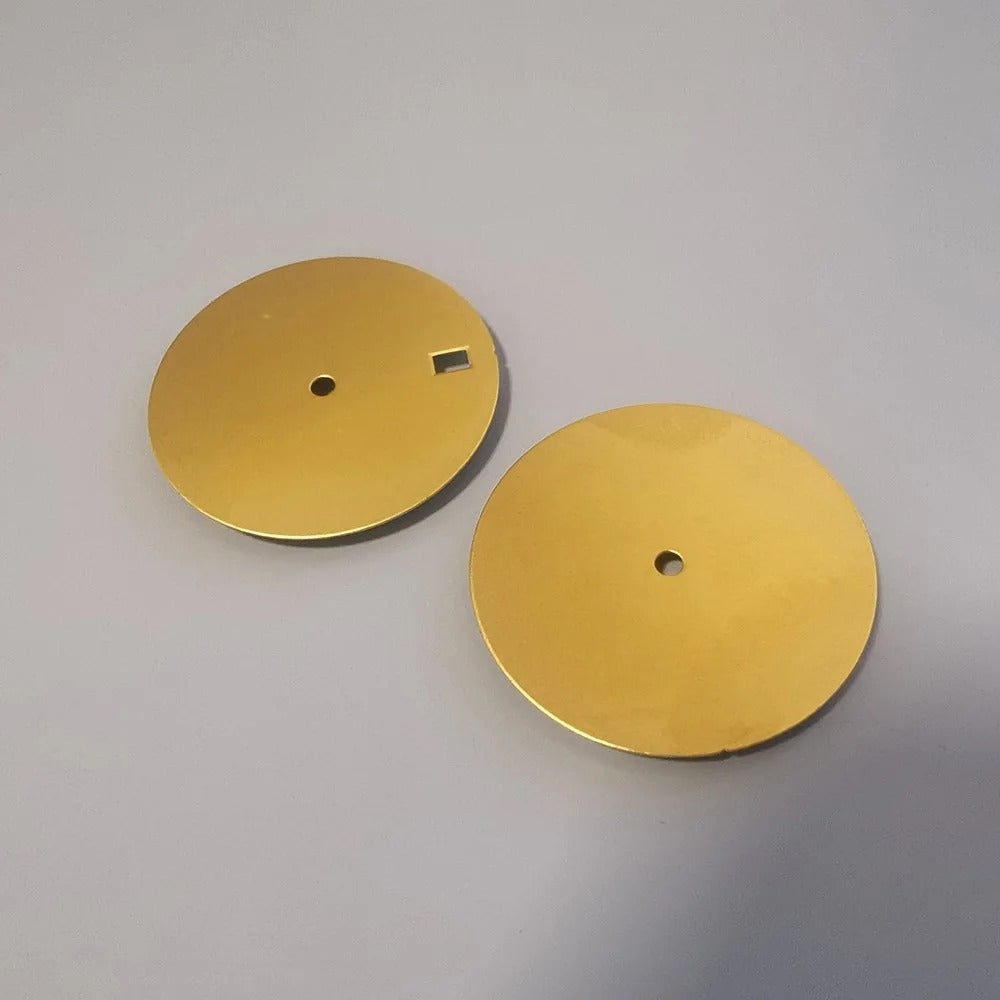 Mod 28.5mm brass watch dial by Wholesale, compatible with NH35 NH36 7S26 4R SKX007 SRPD movements, precise design for custom watch assembly.