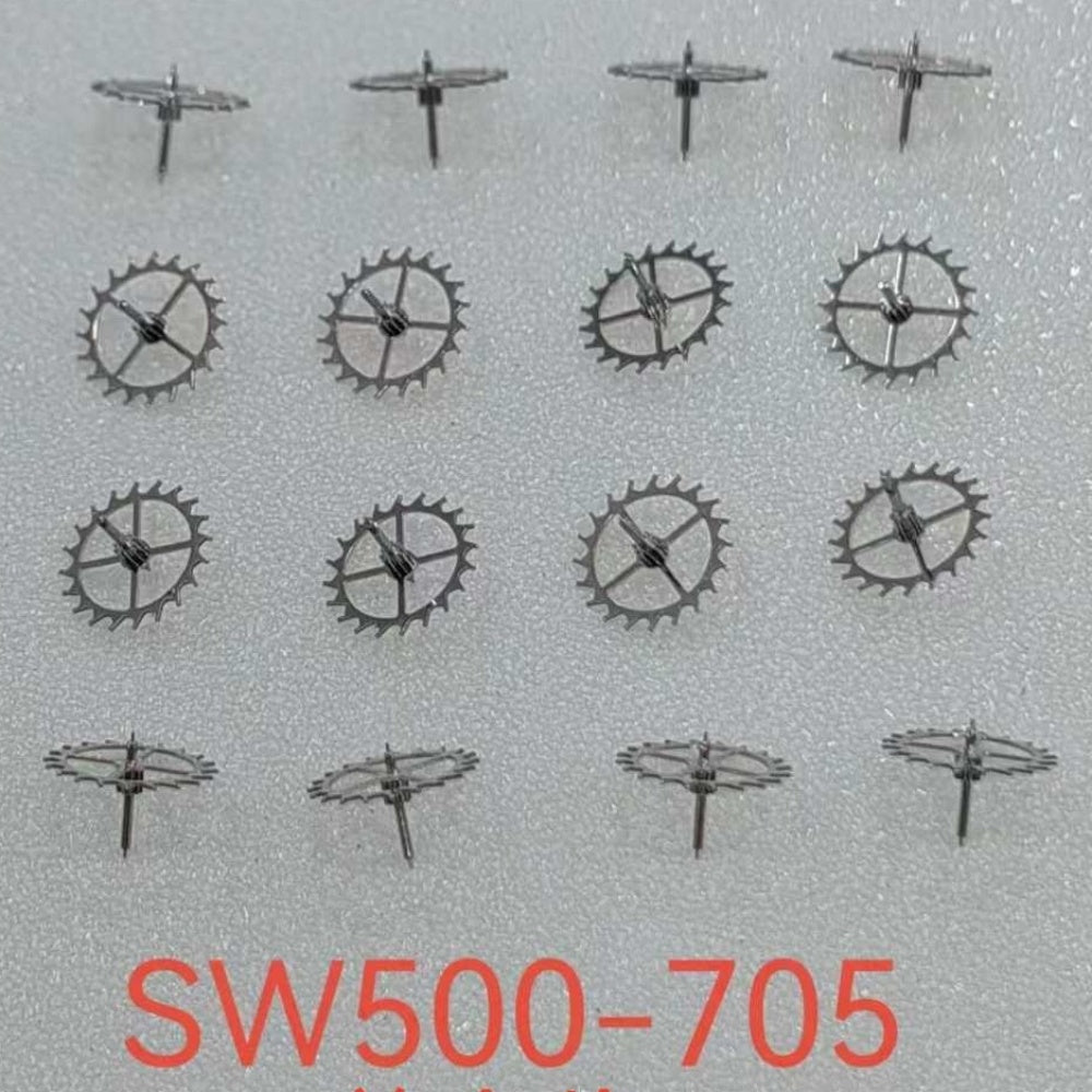 New Escape Wheel for Swiss ETA SW500 Movement by EscapeTech, precision part for watch repairs and upgrades.