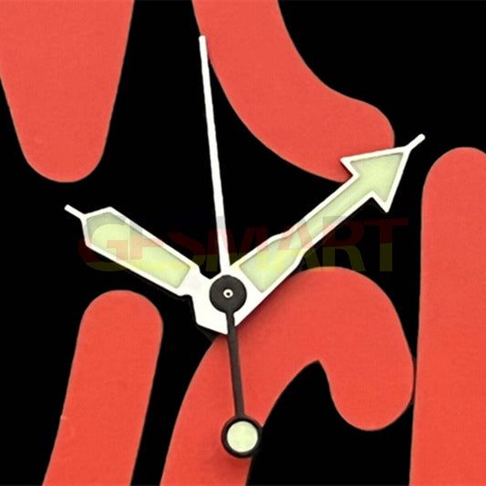 C3 Super Green Lume watch hands for SKX007 with NH36 movement, ideal for precise timekeeping accessories.