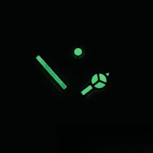 Ghost Hands Blue Green Red SUB Watch Hands Green Luminous for NH34/35 NH36 4R 7S