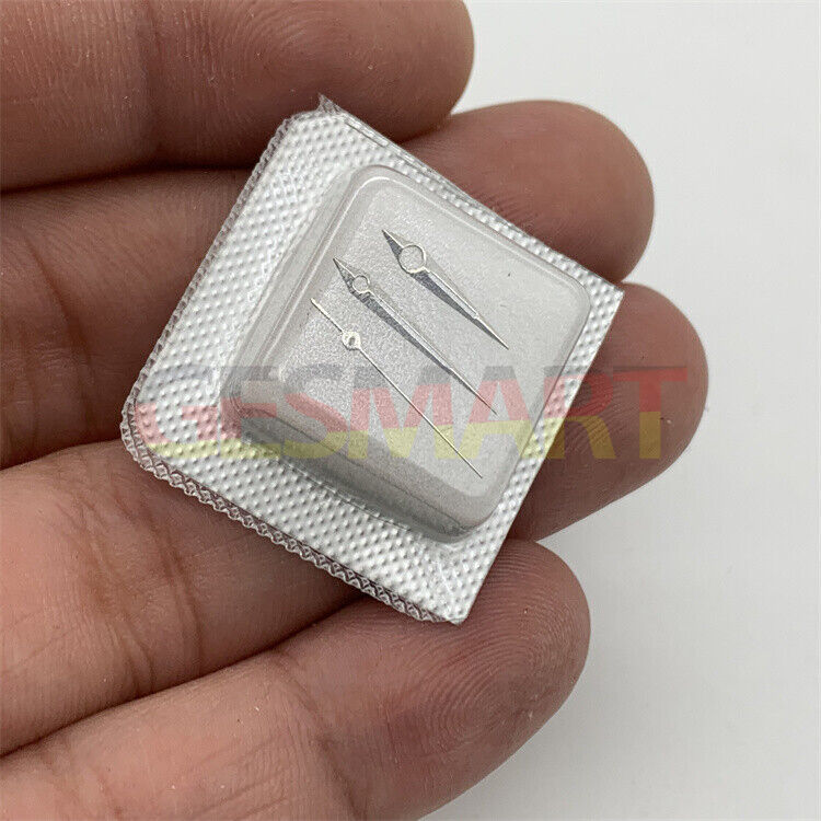 Aiguilles de montre pour homme 12,5 mm, 3 aiguilles lumineuses vertes, pour mouvement ETA 2824 2836