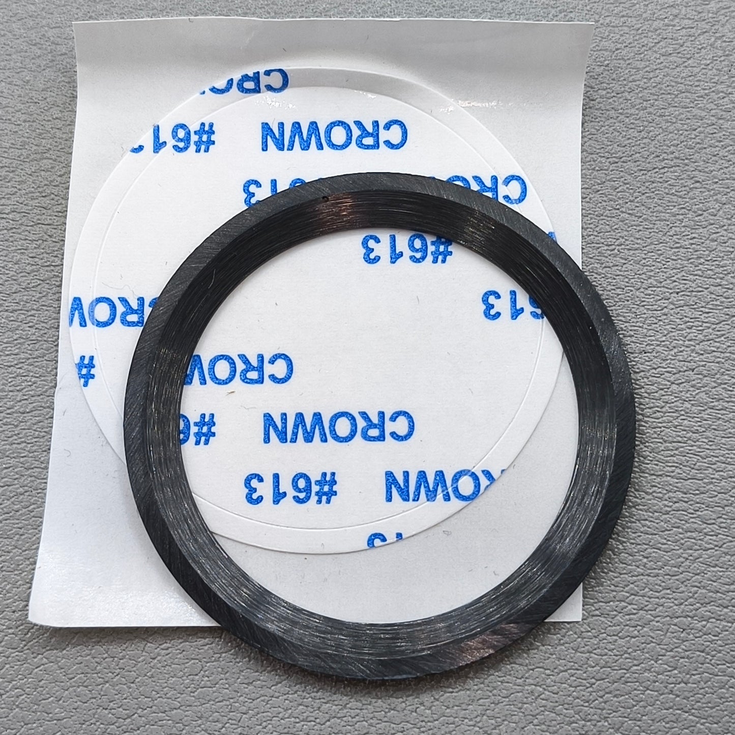 41.5mm /32.5mm Black Ceramic Bezel White Font Watch Bezel Insert