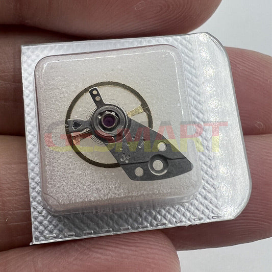 Japan Made silver complete balance wheel with splint for Miyota 8205 8200 watch movement, precision part.