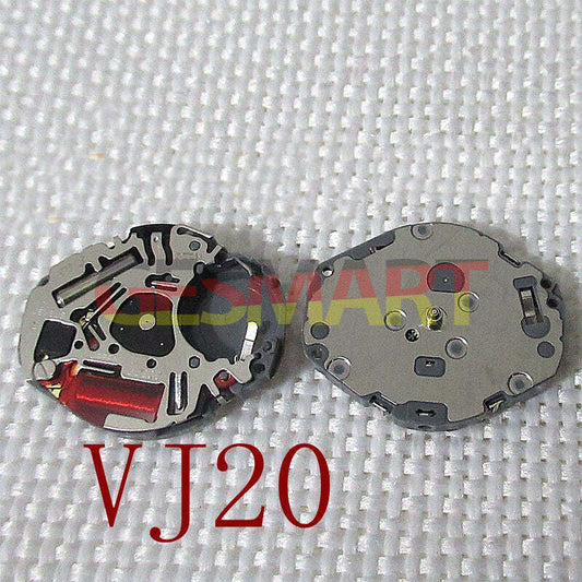 Hattori Epson TMI VJ20C quartz watch movement, Japan-made precision for reliable timekeeping.