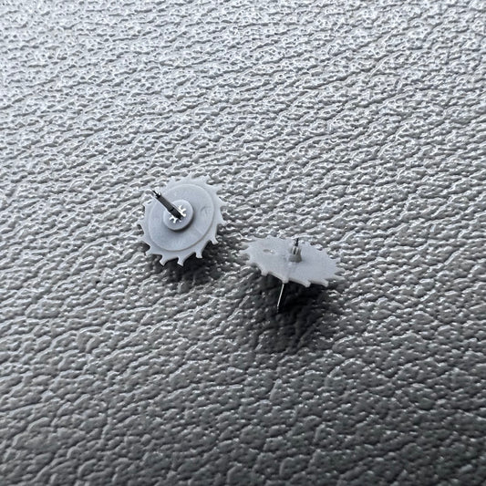 Escape wheel for ETA C01.211 mechanical movement, durable watch part, generic brand replacement.
