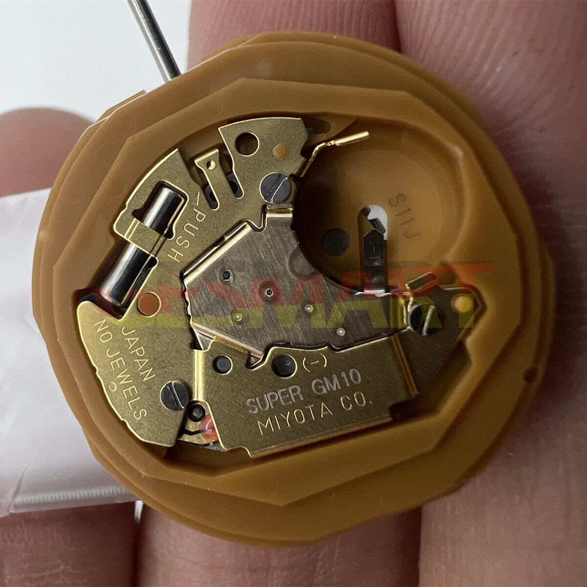 Miyota GM10 Japan Quartz Movement Date at 6 Japan Made