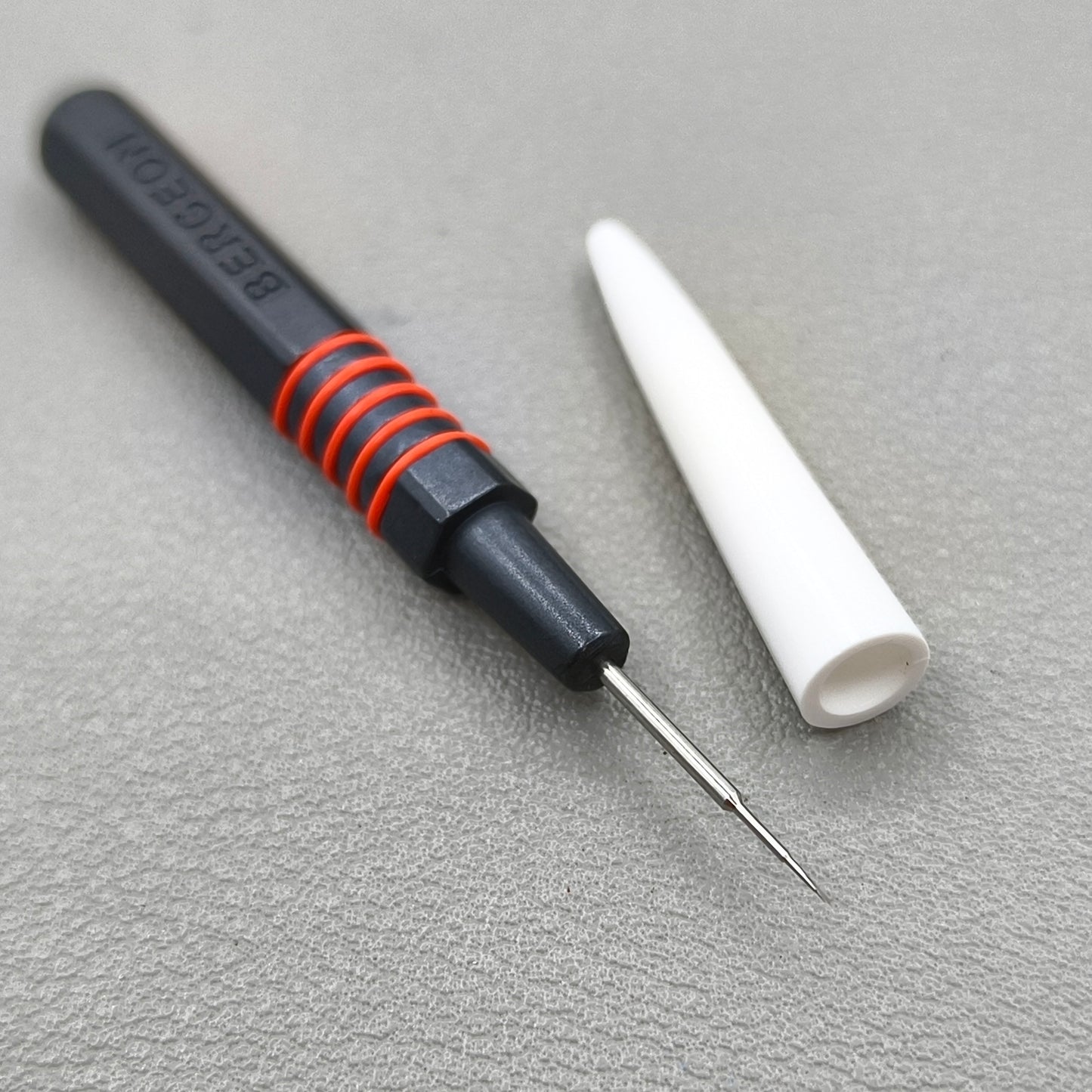 Swiss Bergeon 7013-R Red Metal Dip Oilers Grease Ergonomic Precision Applicator