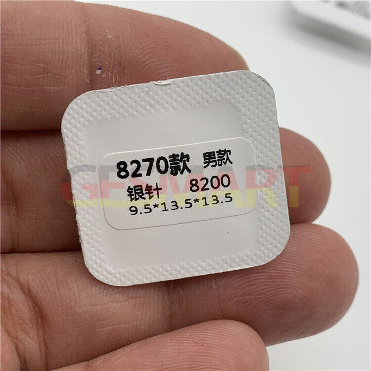 13,5 mm grün leuchtende Herrenuhrzeiger für Miyota 8200 8205 Uhrwerk 8270