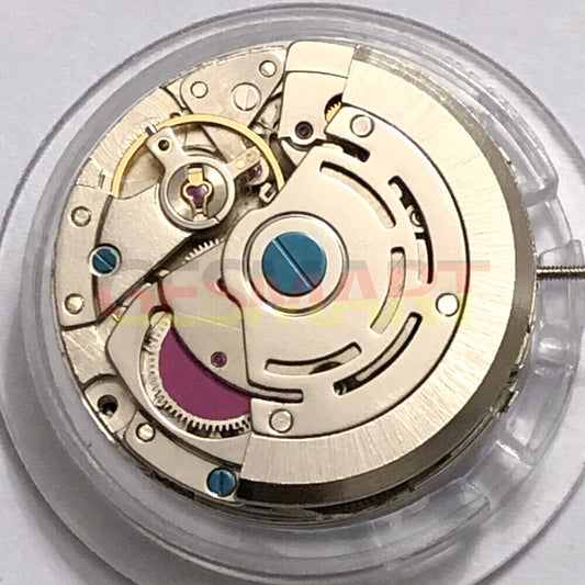 NN 2813 automatic mechanical watch movement with single calendar and small second at 6 o'clock
