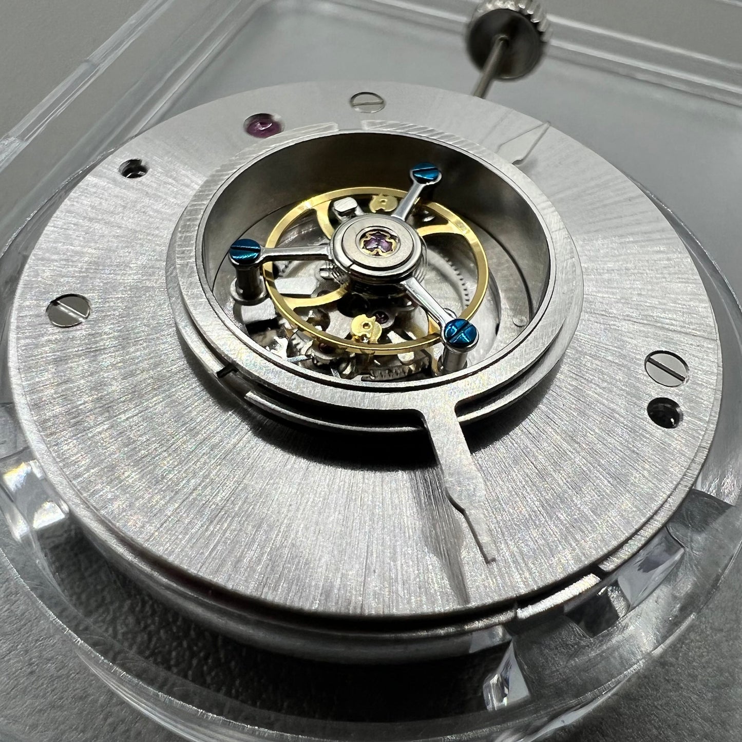Hangzhou Tourbillon Automatik Uhrwerk 3JZ0E Mechanisch 2 Zeiger