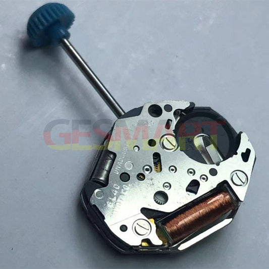 Miyota 1L40 quartz movement with small second hand at 6 o'clock, Japan-made precision part
