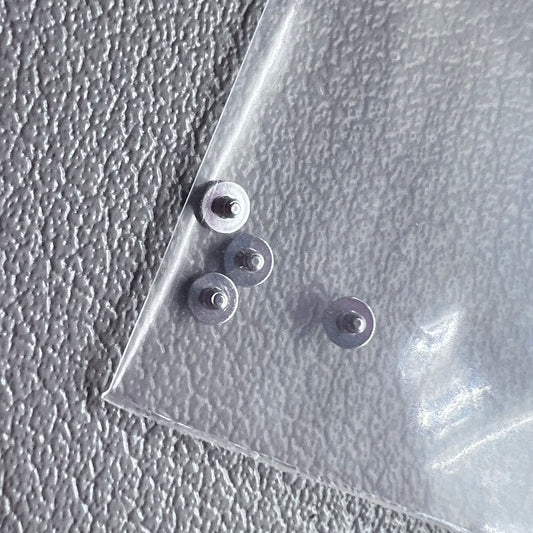 5 PIECES Silver Screws of Rotor Oscillating Weight Suitable for China 7750 Movement