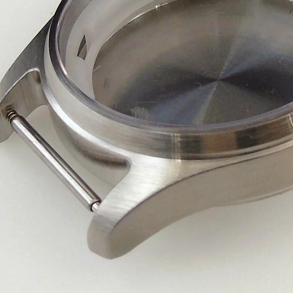 Brushed 36/39mm Steel Watch Case Fit 8215 821A NH34/35/36 ETA 2824 PT5000