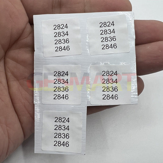 Shock Absorber Main Pendulum Splint for ETA2836 movement, durable watch part for precise timekeeping.