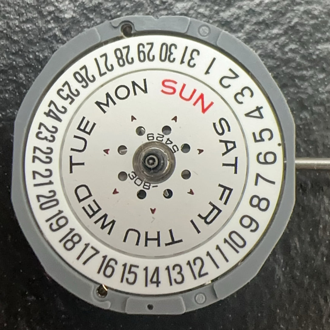 Japan Made Miyota 1L02 Quartz Movement Double Calendar Date At 6 Watch Repair Part