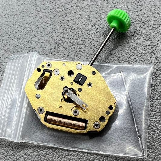 Japan Miyota 4T23 quartz watch movement by Miyota featuring 2 hands, no calendar, precise timekeeping.