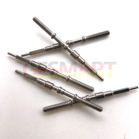 Watch winding stems compatible with 7S26 7S36 movement, durable replacement parts for watch repair.