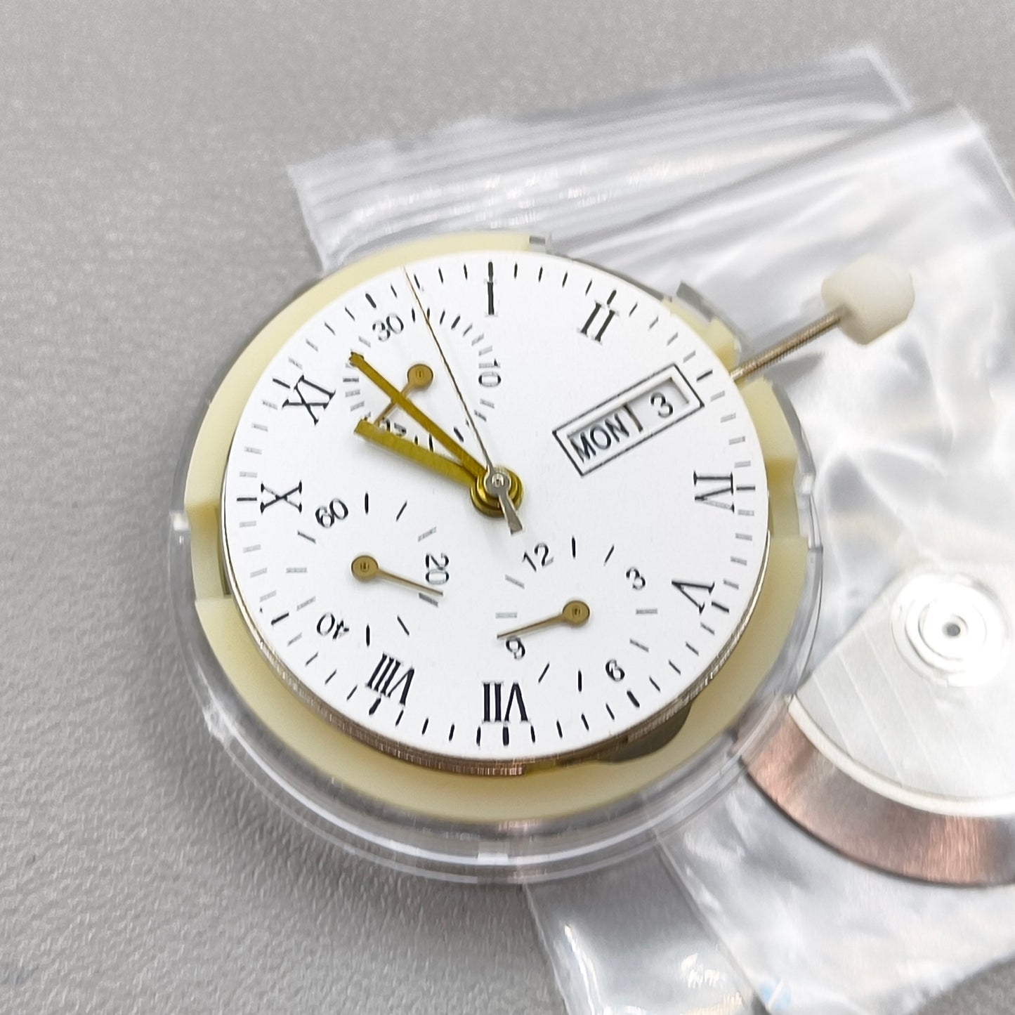 Chinese 7750 Automatic Chronograph Movement Day ETA 7750 Configuration Date@3