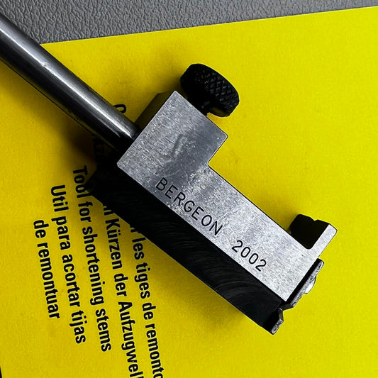 Swiss Bergeon 2002 Tool for Shortening Winding Stems