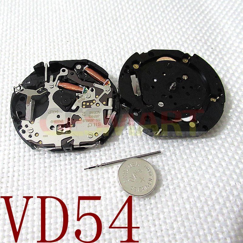 Hattori Epson TMI VD54C quartz watch movement, precision Japanese craftsmanship for reliable timekeeping