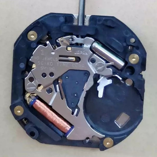 Seiko 5Y19A quartz watch part, authentic Japan-made replacement for precise timekeeping.