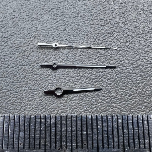 Silver Green Luminous Watch Hands Generic For ETA 2892 2836 2824