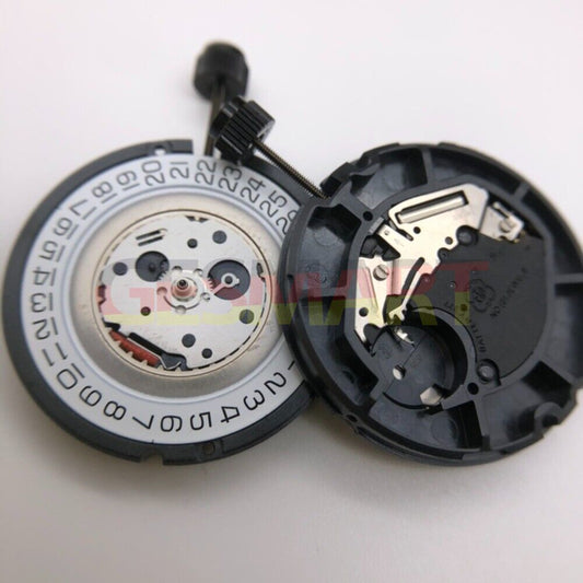 ETA 805.112 Swiss Made quartz watch movement with 3 hands and date at 3/6 positions