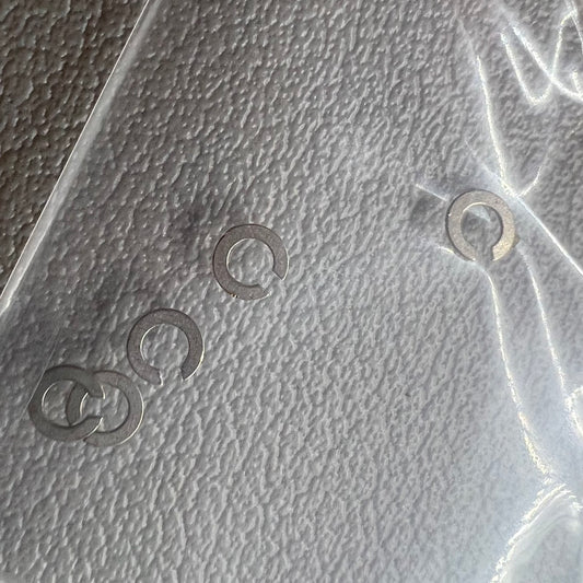 Set of 5 Japanese-made watch dial inserts featuring day and date for NH35 NH36 movements.