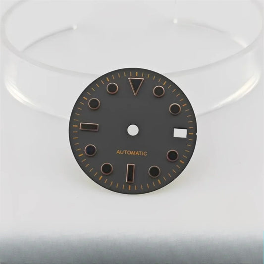 28.5mm Watch Dial Multicolor Nail SUB No Luminous for NH34/NH35 Movement