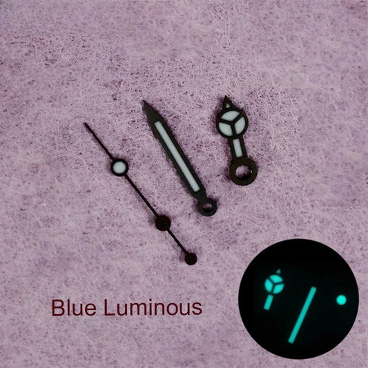 Modified Watch Hands For Submarriner with Blue Luminous NH35 Movement