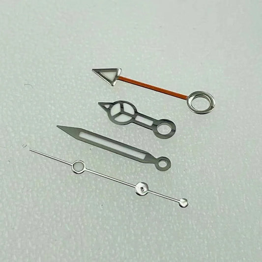 NH34 GMT Ice Blue luminous mechanical watch hand by BGW9, ideal for diving watch modification.