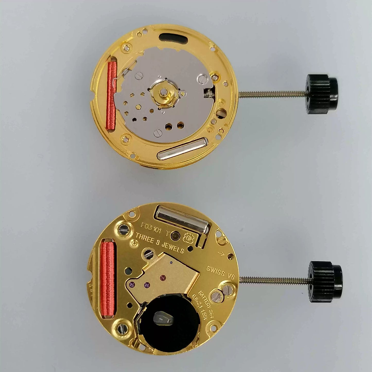 swiss Made ETA F03.101 Quartz Movement 2 Hands No Calendar Watch Part