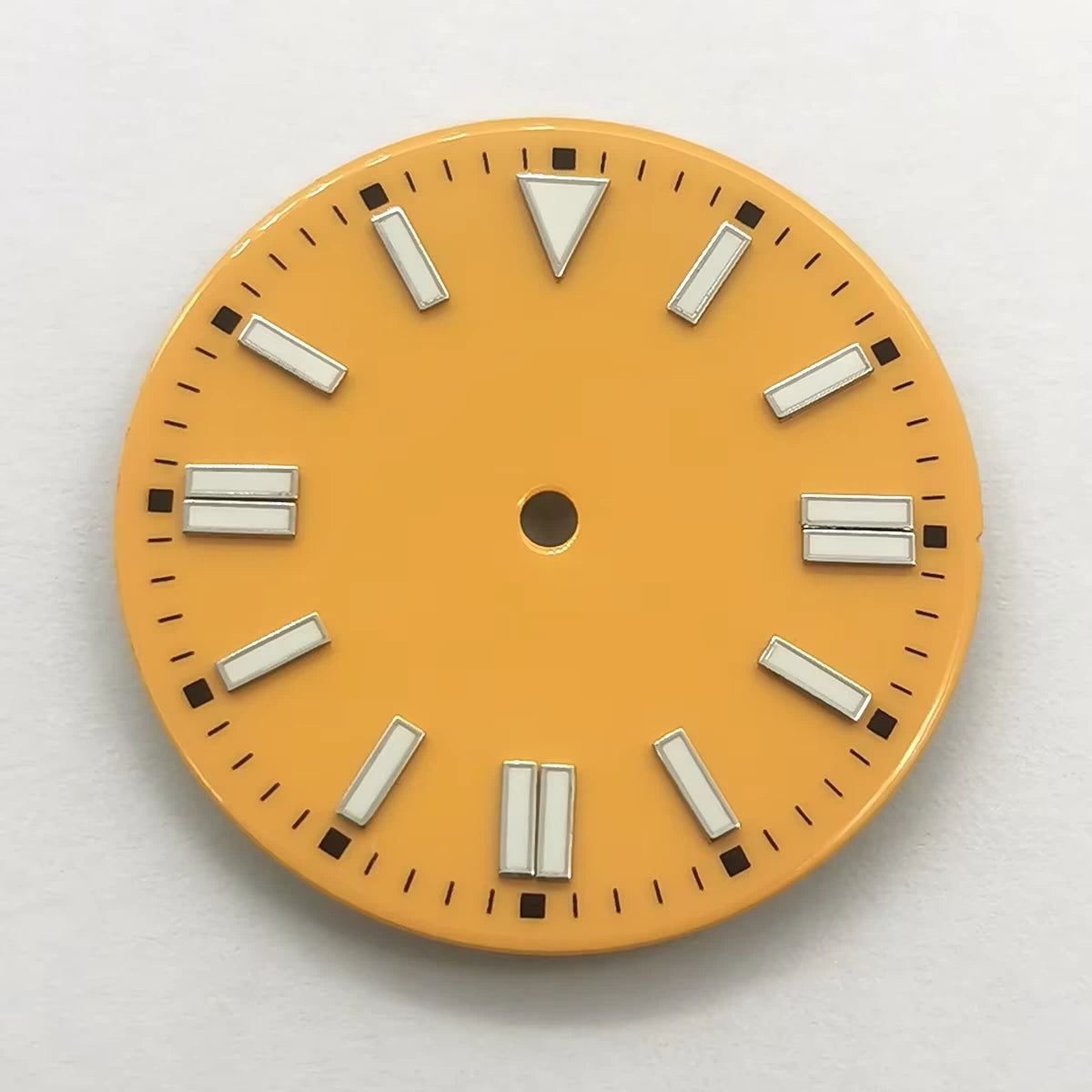 28.5mm Blue Lume Yellow Watch Dial For ETA2836 2824 Miyota 8205 8215