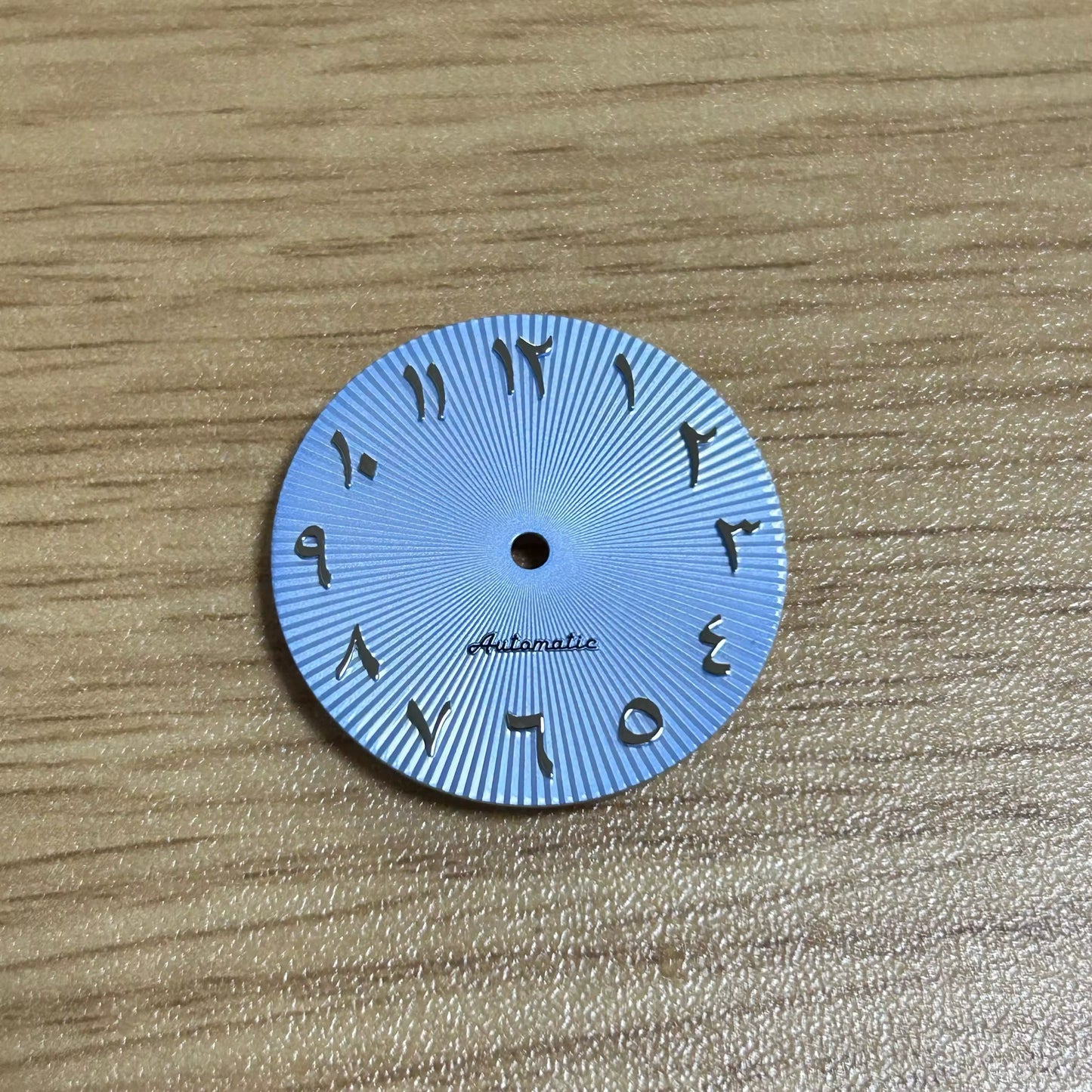 Light Blue 29mm No Logo Watch Dial For ETA2824 2836 Movement No Lume