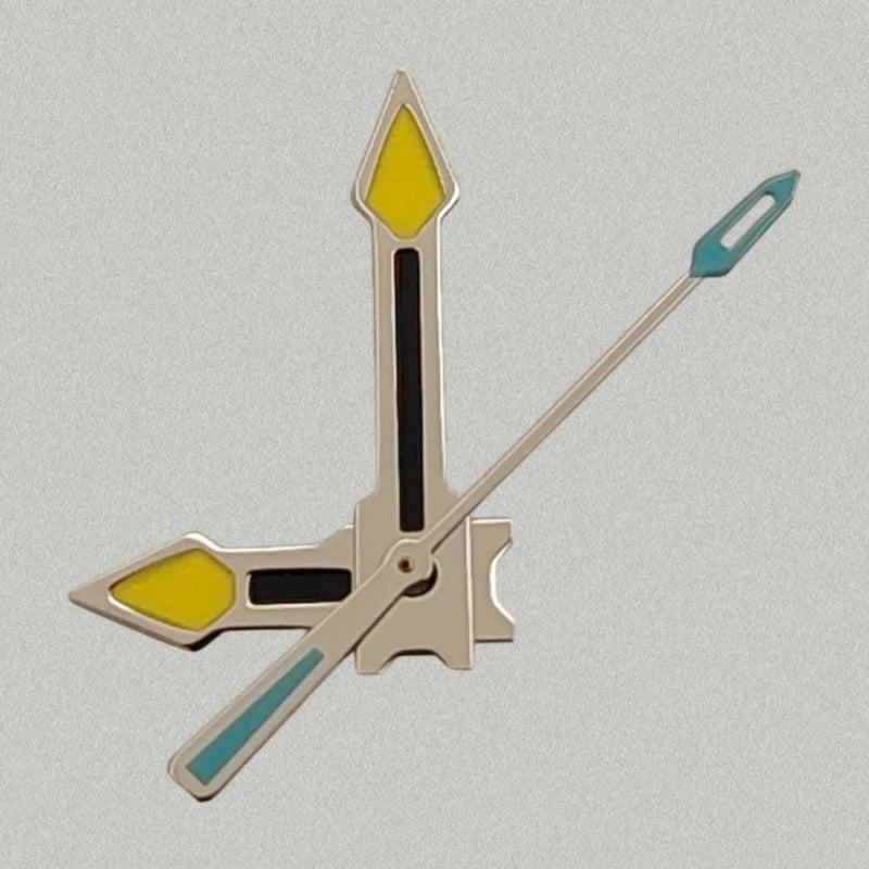 Modified Green Luminous Modern Color Watch Hands for NH35/NH36/4R/7S Movement