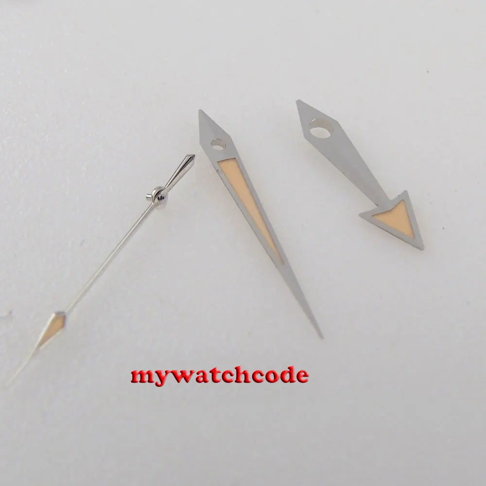 LUME Lollipop ORANGE WATCH HANDS fit ETA 2824 2836 8215 NH35 NH36 7s26 movement