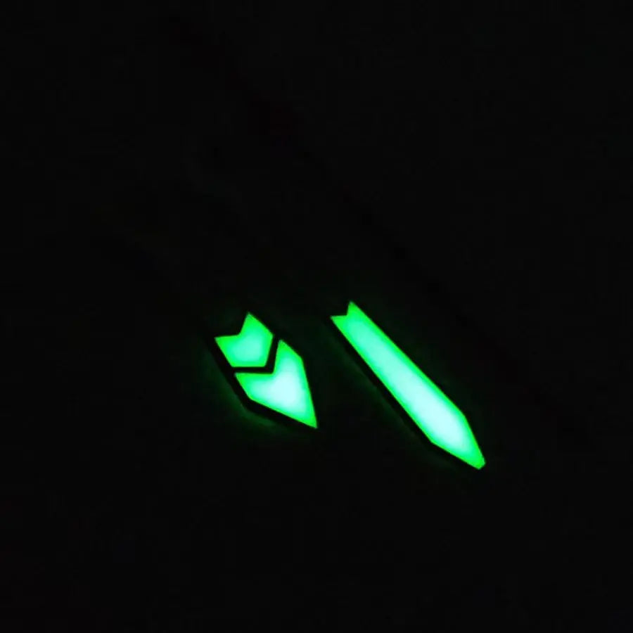 15mm C3 Strong Green Lume Yellow Second Watch Hands Suitable NH35 NH36 4R Movement
