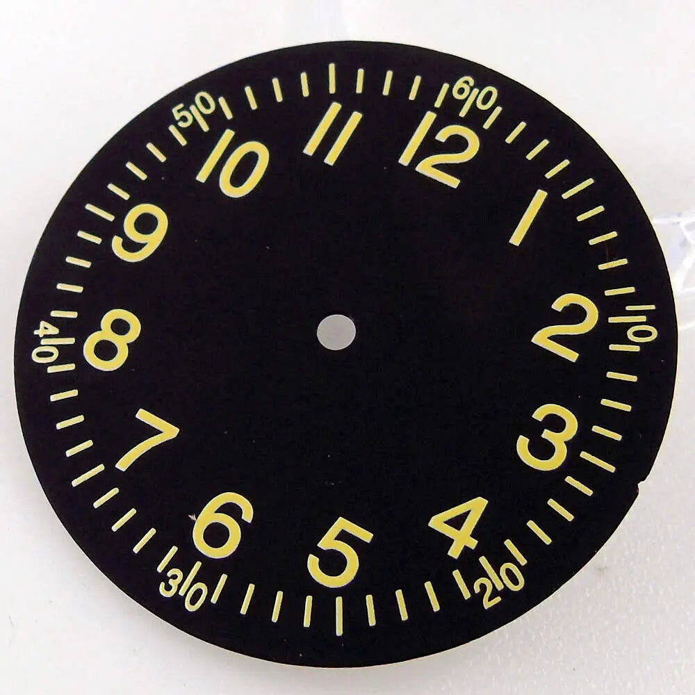 33.6mm Multicolor Watch Dial Fit Pilot Style NH35 NH36 ETA 2824 PT5000 Movement