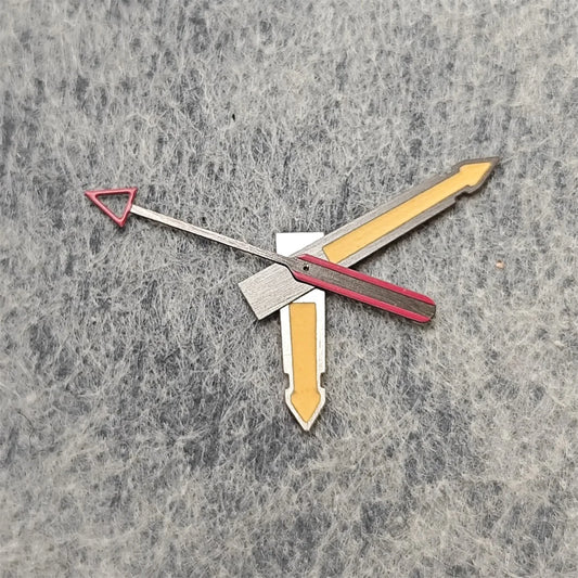 Silvery+Red Hands with Luminous Watch Hands for NH35/ NH34/ NH36/4R/7S/ NH70